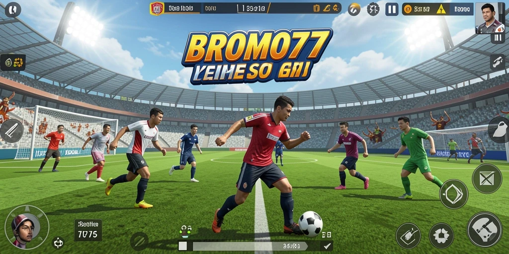 Tampilan gameplay seru di BROMO77 dengan berbagai cabang olahraga.