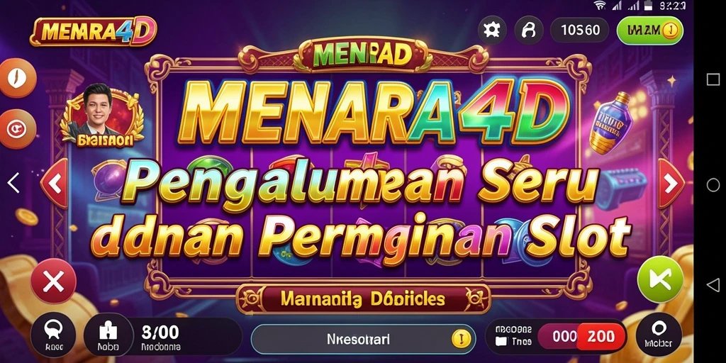 Gameplay MENARA4D yang mengasyikkan dan penuh warna.