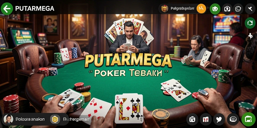Tampilan gameplay PUTARMEGA yang menarik dan interaktif.