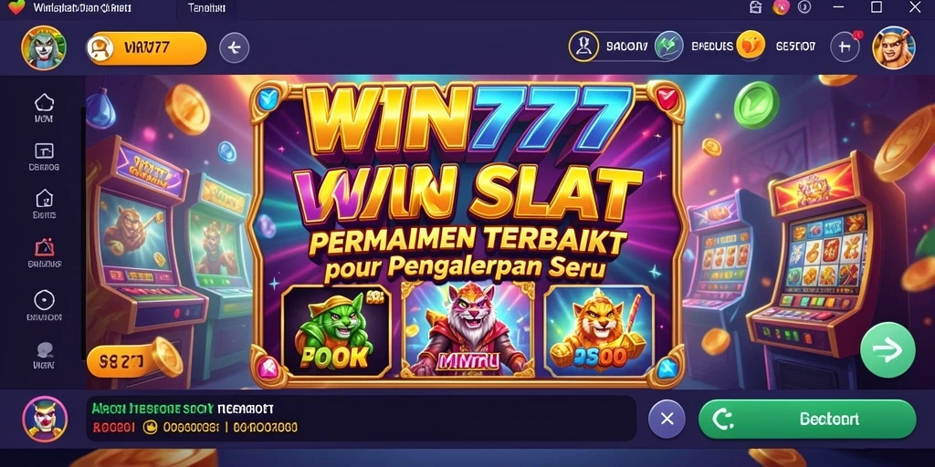 Tampilan menarik dari gameplay WIN777 yang mengasyikkan.